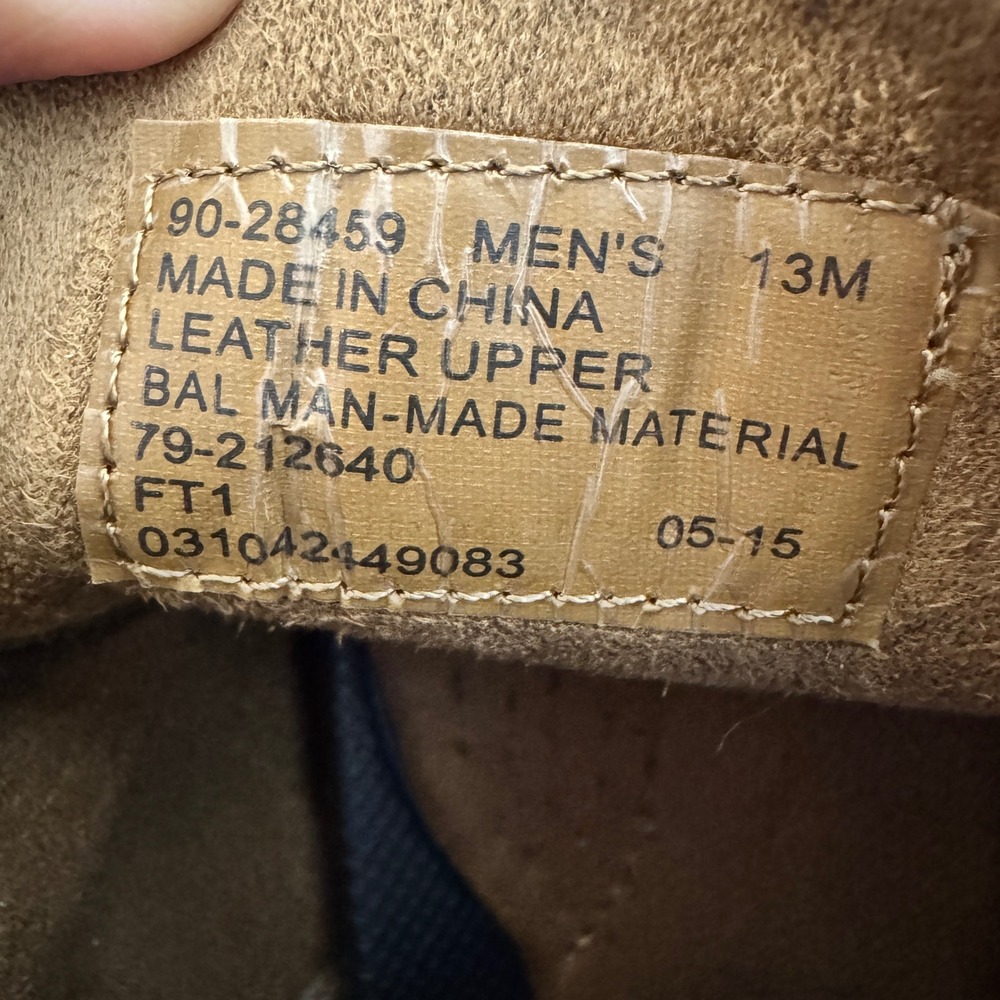 Dockers Mens Brown Leather Tussock Chukka Boots Desert Lace Up 90-28459 Size 13M - Picture 5 of 11